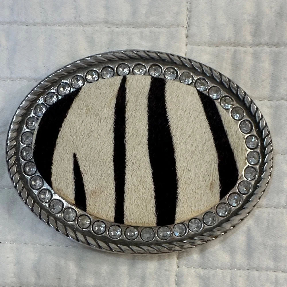 Belt Buckles Vintage Western Rhinestone Turquoise Statement Cowgirl Rodeo Bling